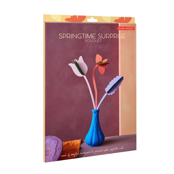 Springtime Surprise paper flower bouquet kit